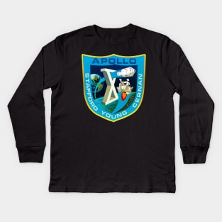 Apollo 10 mission Patch Kids Long Sleeve T-Shirt